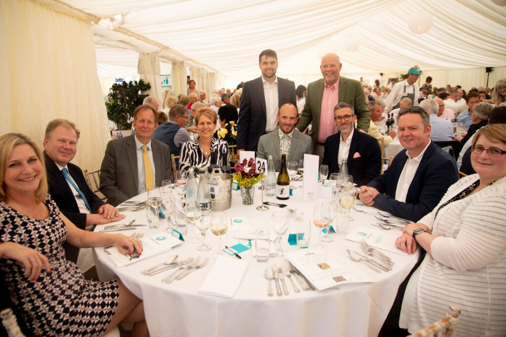 St Wilfrids Lunch table photo